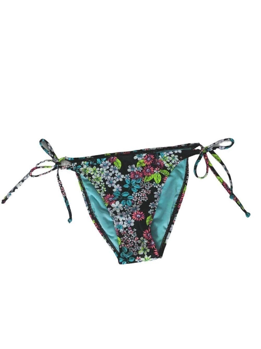 Xhilaration Medium Floral Hipster Bikini Swim Bottoms